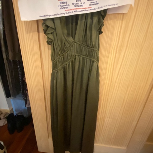 XÍRENA Posey Ruffle Shirred Silk Dress - Picture 7 of 11